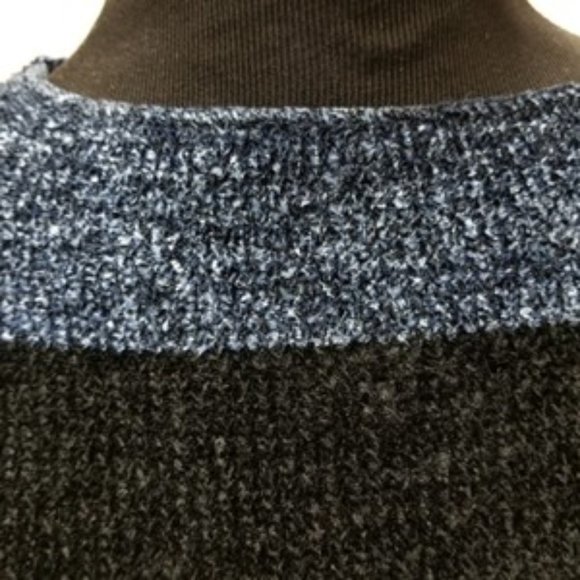 Norma & Hyla NH handloomed Chenille Color-Block Sweater S - Picture 4 of 7